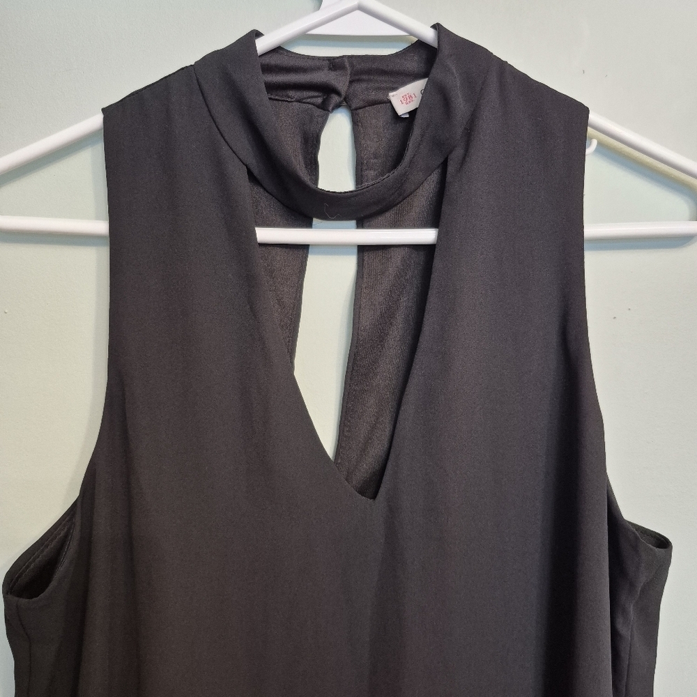 Guess Women's Black Minimalist Evening Mini Dress Size Small - Picture 3 of 7